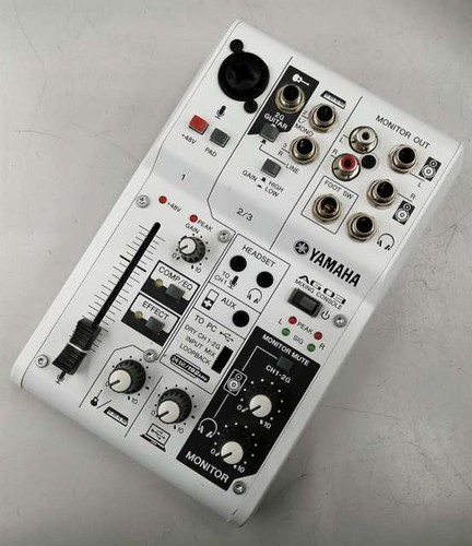 Mixer yamaha ag03 - mixer, dj