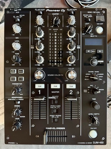 Pioneer djm 450 mixer - djm-450, 2