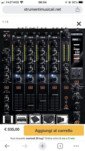 Reloop rmx60 mixer digitale - rmx60, dj