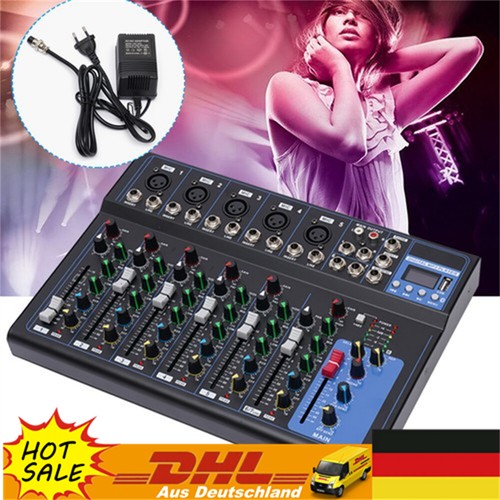 Mixer audio digitale - 7, canali