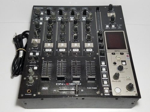 Denon x1600 mixer - dj, dn-x1600