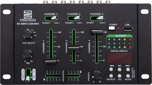 Mixer audio canali - dj, 3