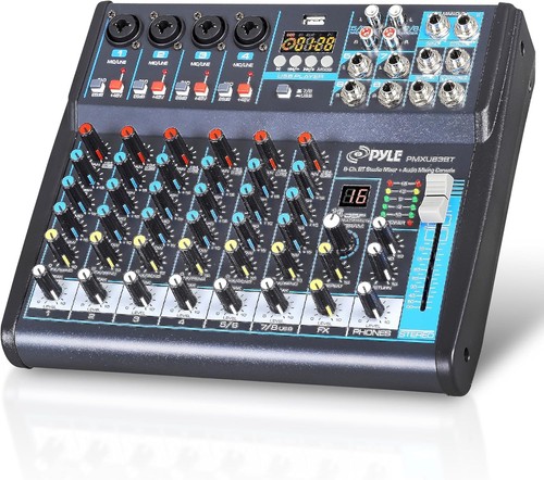 Pyle mixer audio canale - mixer,